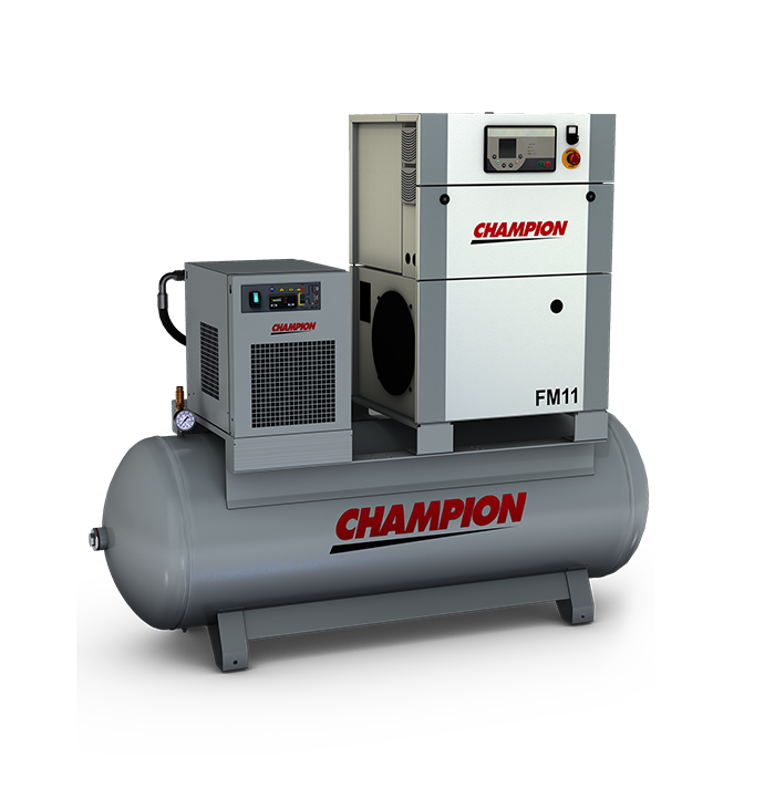 Champion FM 11 - 7 bar 270LT Tank + Dryer