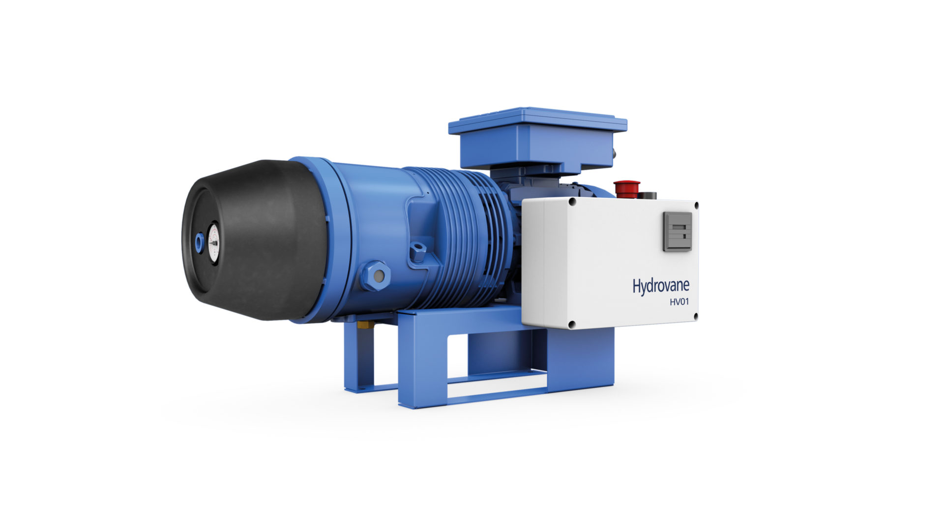 Hydrovane HV01 Base Mounted 1.1kW 3ph Three Phase Fixed Speed Rotary Vane Compressor - Image 3